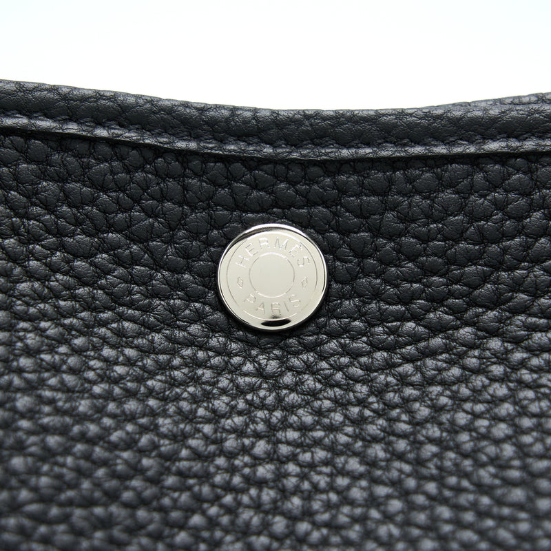 Hermes Garden Party 36 Negonda Black SHW Stamp Y