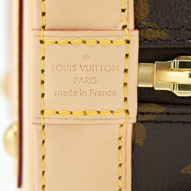 Louis Vuitton Alma BB Monogram Canvas GHW (New Version)