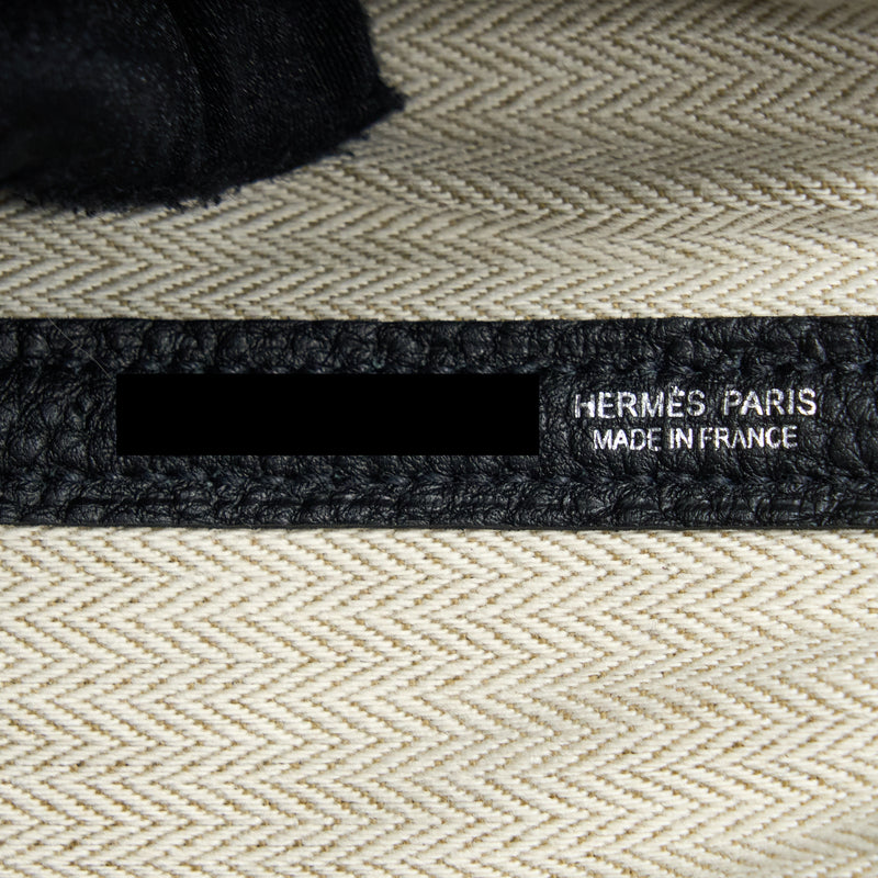 Hermes Garden Party 36 Negonda Black SHW Stamp Y