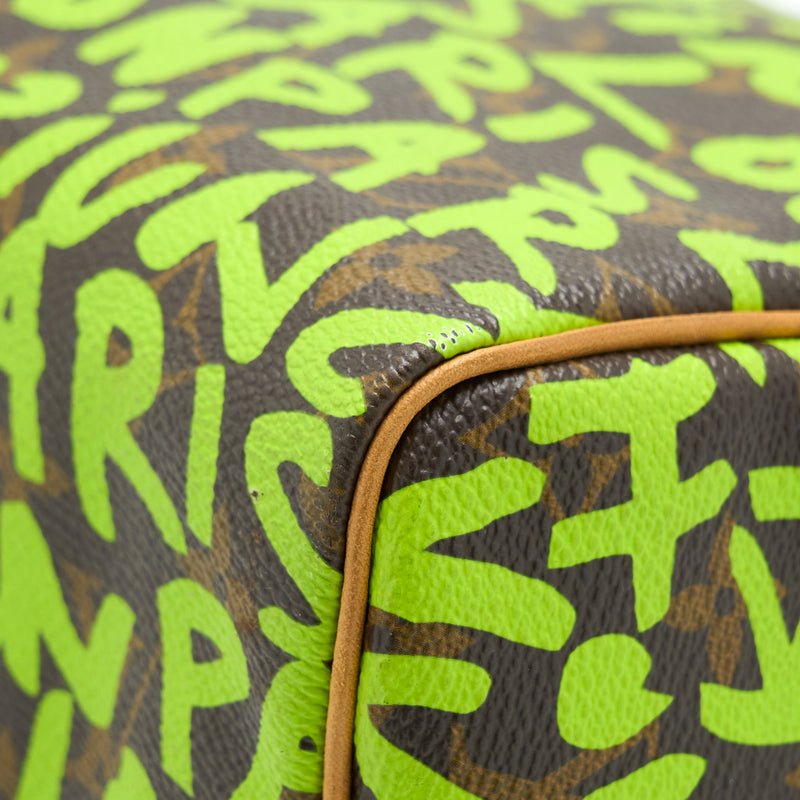 Louis Vuitton Speedy 30 Graffiti Stephen Sprouse Limited Edition With An Extra Strap