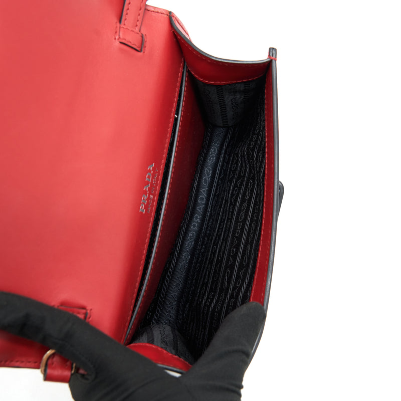 Prada Plex Ribbon Bag Red GHW
