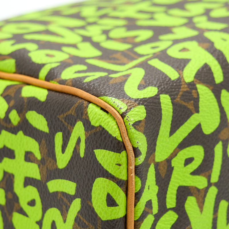 Louis Vuitton Speedy 30 Graffiti Stephen Sprouse Limited Edition With An Extra Strap