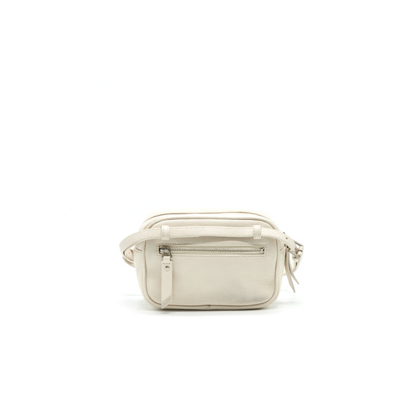 Saint Laurent Belt Camera Bag White