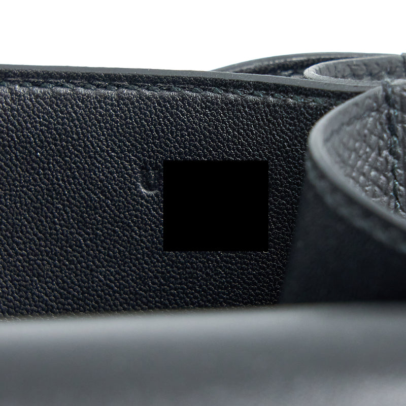 Hermes Mini Constance Epsom Black SHW Stamp U