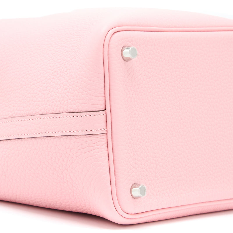 Hermes Picotin 18 Lock Bag Clemence 3Q Rose Sakura SHW Stamp U