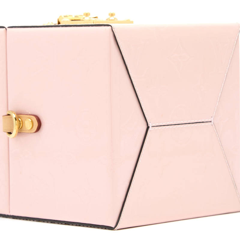 Louis Vuitton Bleecker Box Bag Vernis Pink GHW