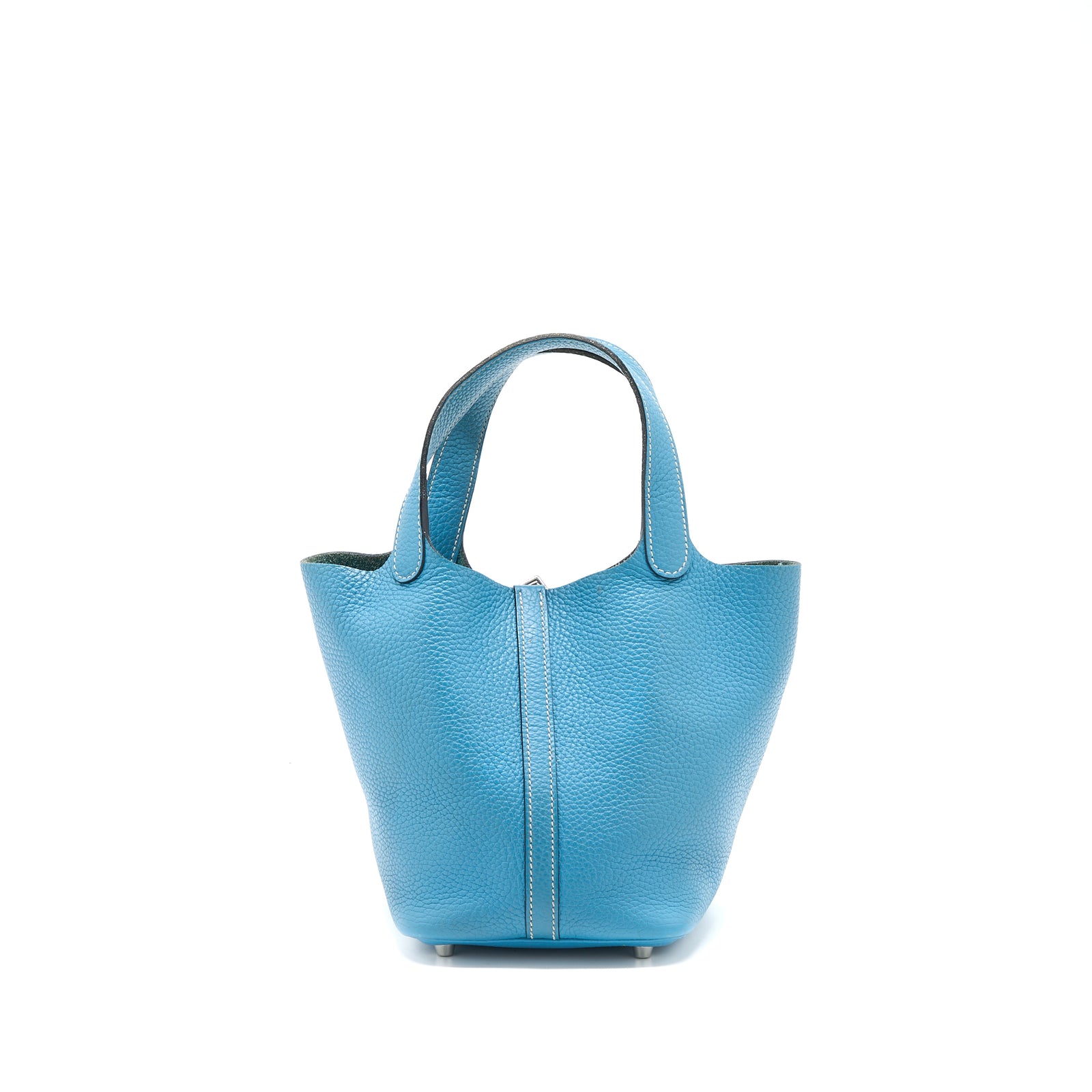 Hermes picotin 18 blue paon STAMP X【ランク：A】 Hermes picotin 18 blue paon STAMP X【ランク：A】 (HERMES