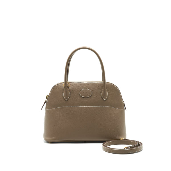 Hermes Bolide 27 bag Etoupe Epsom GHW