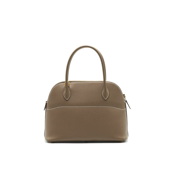 Hermes Bolide 27 bag Etoupe Epsom GHW