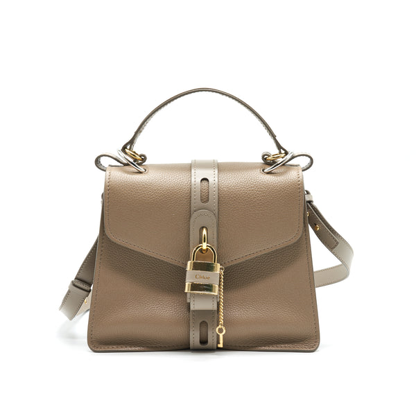 Chloe Top Handle Shoulder Bag Motty Grey