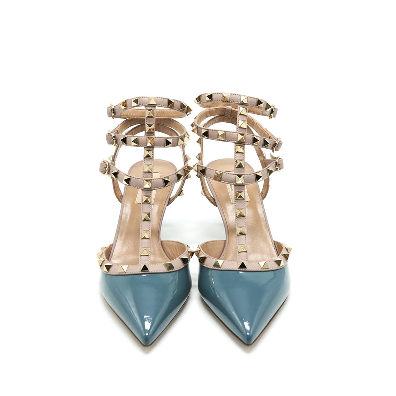 VALENTINO GARAVANI ROCKSTUD CAGED PUMP 65MM SIZE40