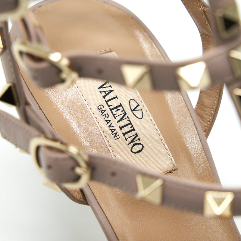 VALENTINO GARAVANI ROCKSTUD CAGED PUMP 65MM SIZE40