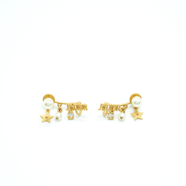 Dior J'aDior And Mini Pearl Earrings