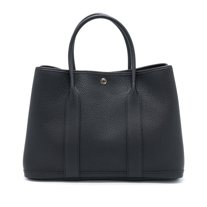 Hermes Garden Party 36 Negonda Black SHW Stamp Y
