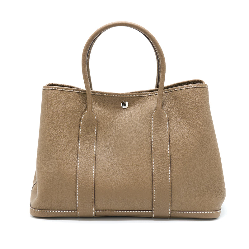 Hermes Garden Party 36 Negonda Etoupe SHW Stamp D