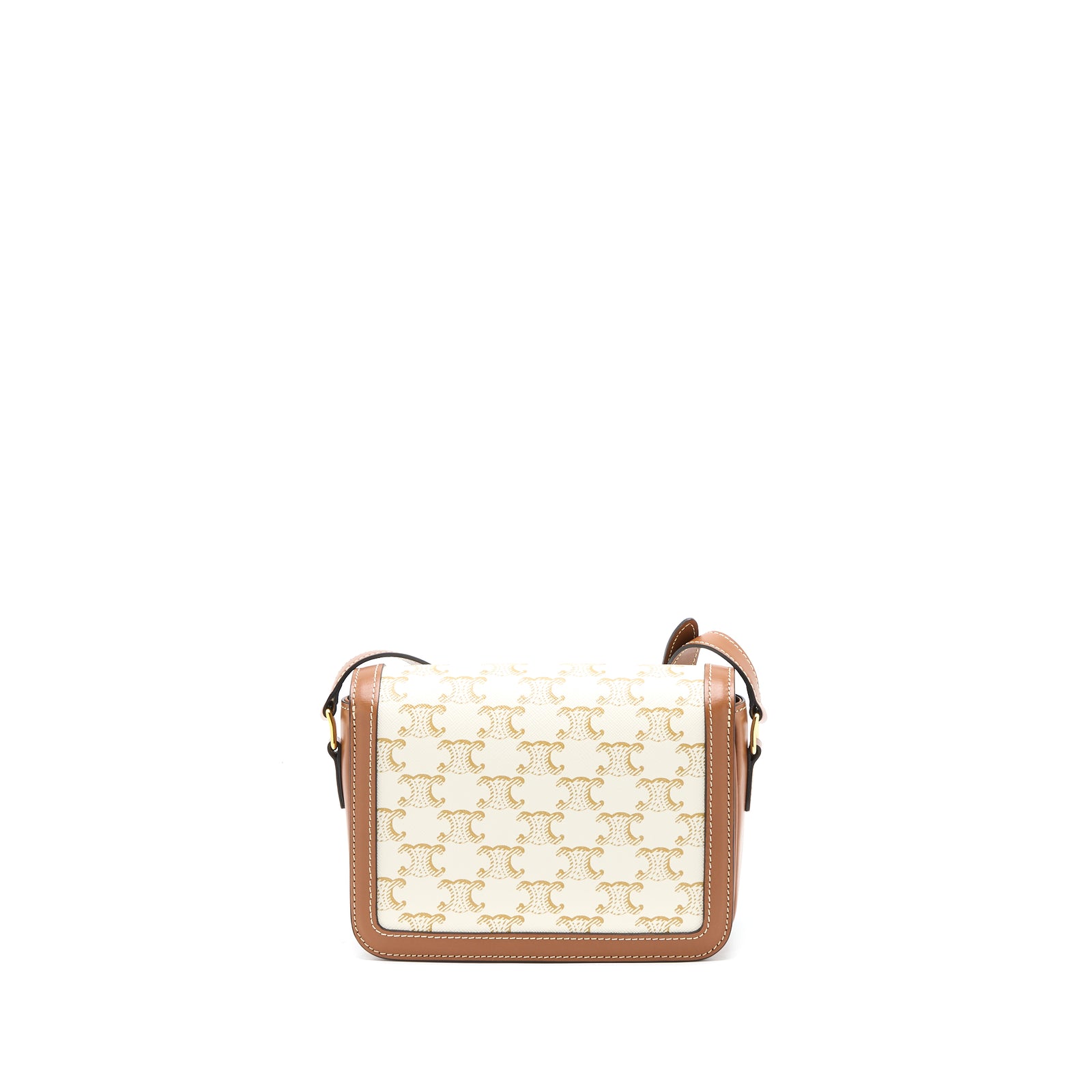 希少品◆入手困難【CELINE】ティーン clara bag Triomphe Canvas Women's Clara bag in Triomphe canvas and calfskin | CELINE | 24S