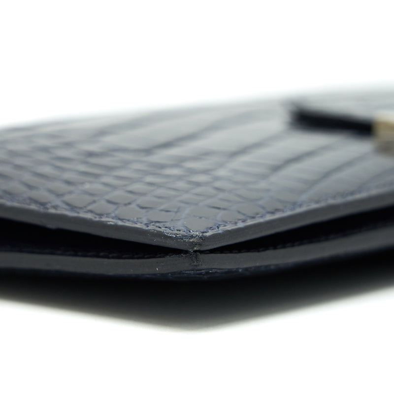 Hermes discount croc wallet