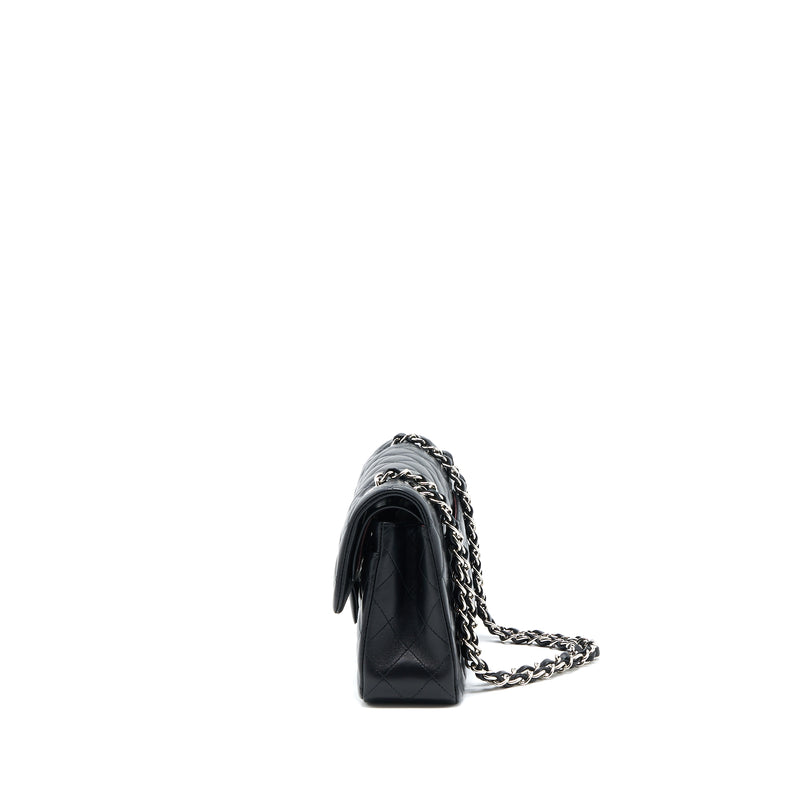 Chanel Small Classic Double Flap Bag Lambskin Black SHW
