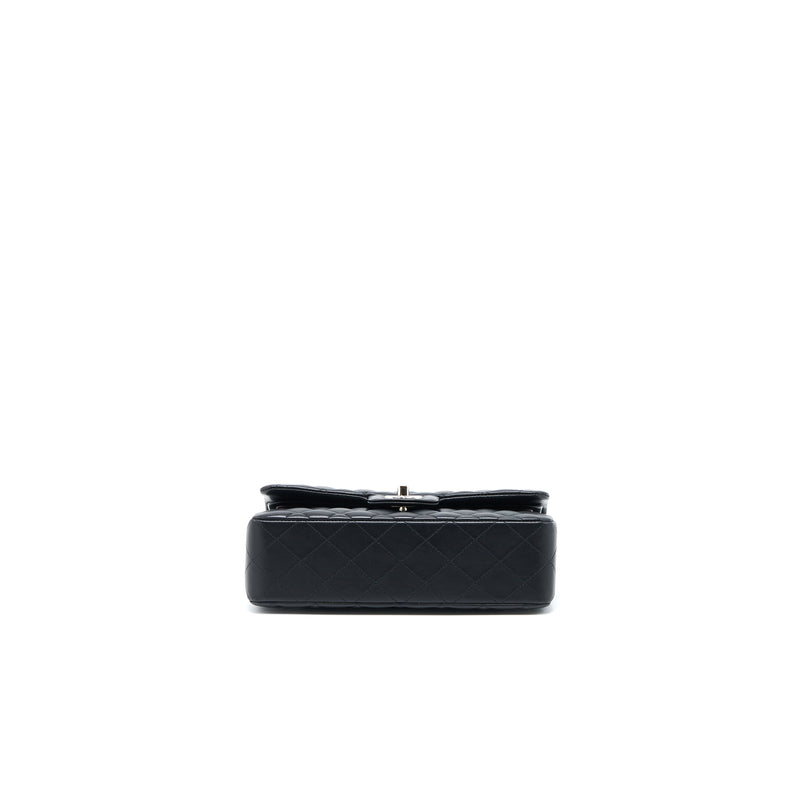 Chanel Small Classic Double Flap Bag Lambskin Black SHW