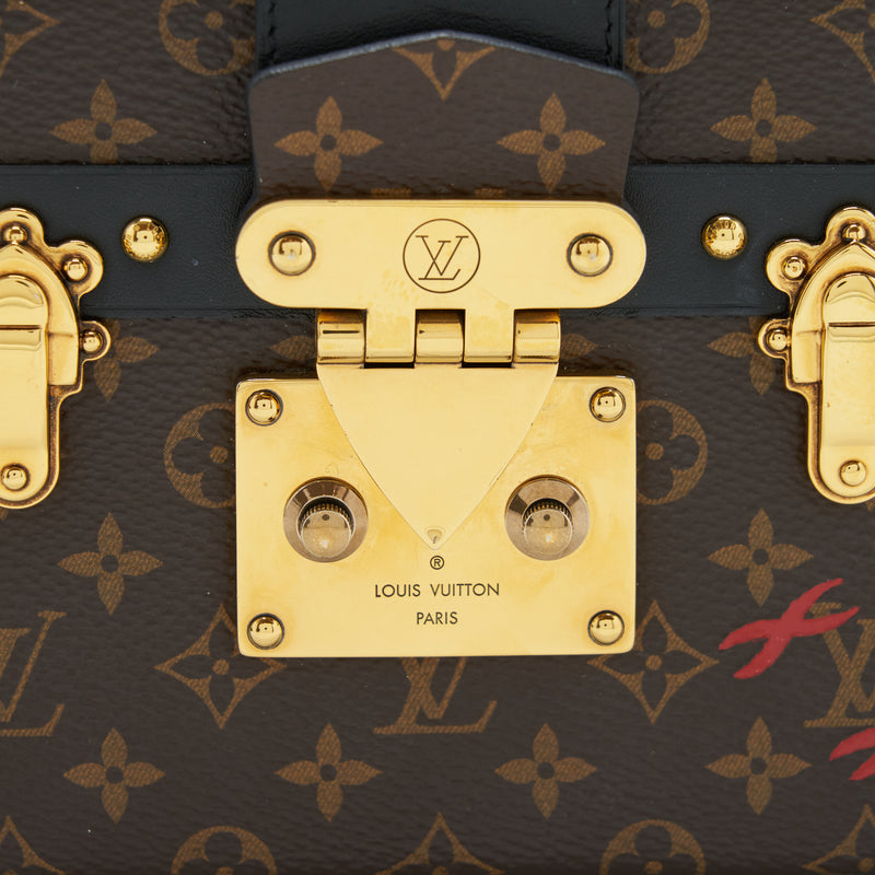 Louis Vuitton Petite Malle Monogram Canvas GHW