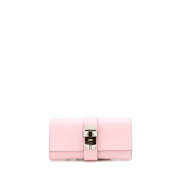 Hermes Pochette Medor 23 Swift Rose Sakura SHW Stamp D