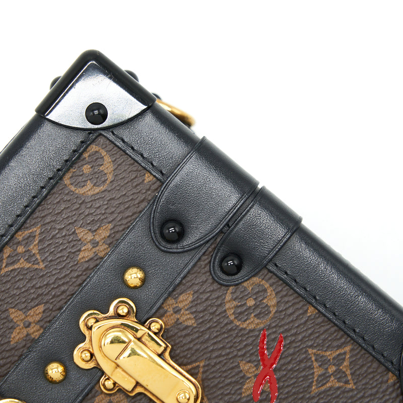 Louis Vuitton Petite Malle Monogram Canvas GHW