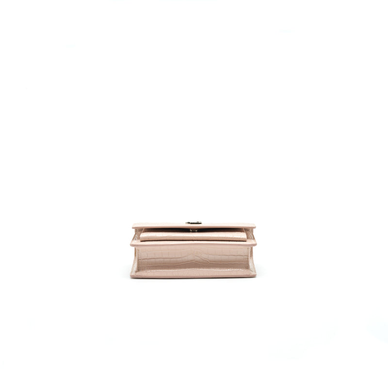 SAINT LAURENT /YSL Small Wallet on Chain PINK SHW