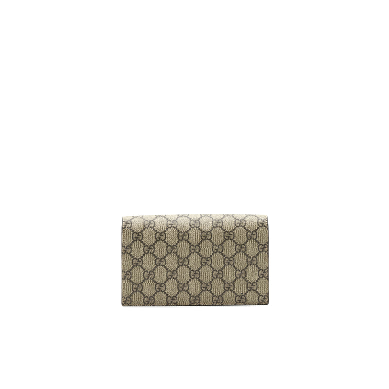 GUCCI Wallet On Chain Supreme Canvas Limited Edition