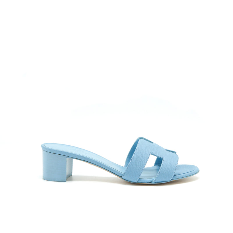 Hermes Size38 Oasis Sandle Blue