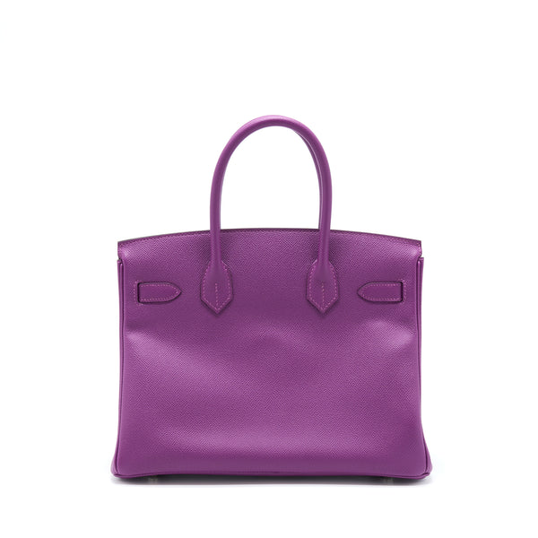 Hermes Birkin 30 Epsom P9 Anemone SHW Stamp Y