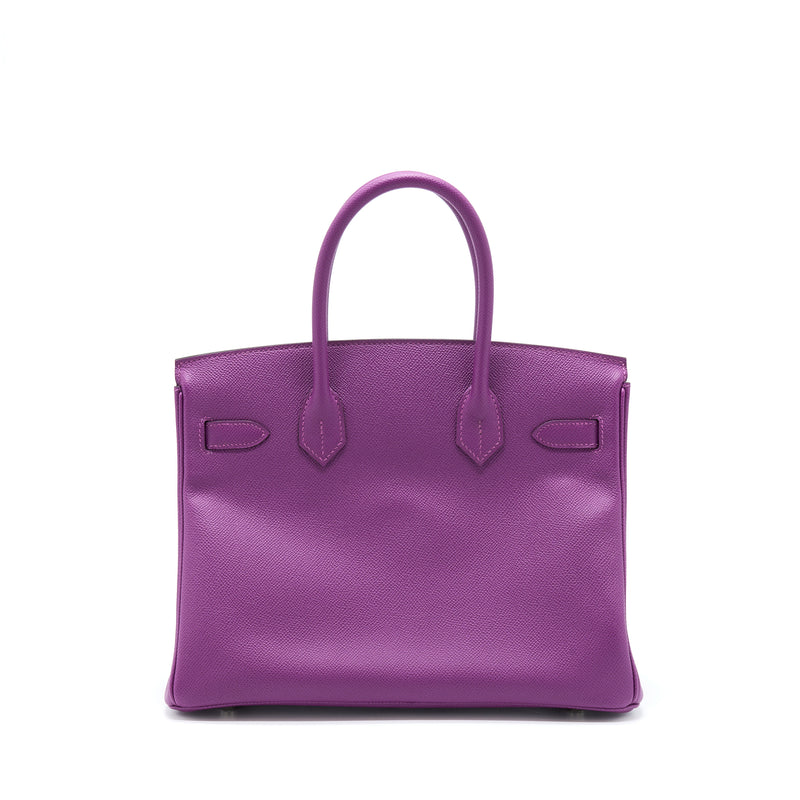Hermes Birkin 30 Epsom P9 Anemone SHW Stamp Y
