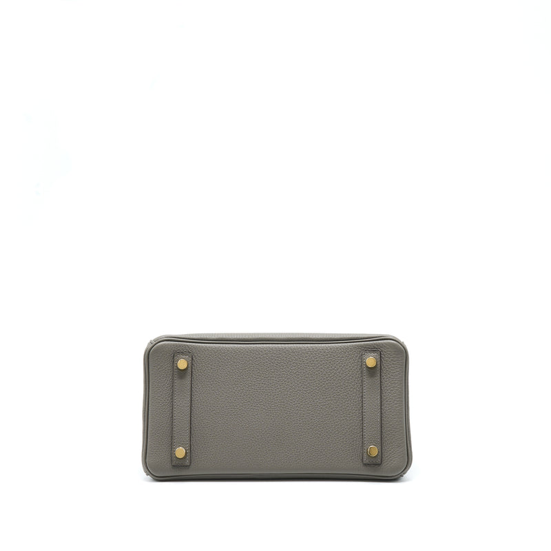 Hermes Birkin 25 Togo 0L Gris Meyer GHW Stamp U