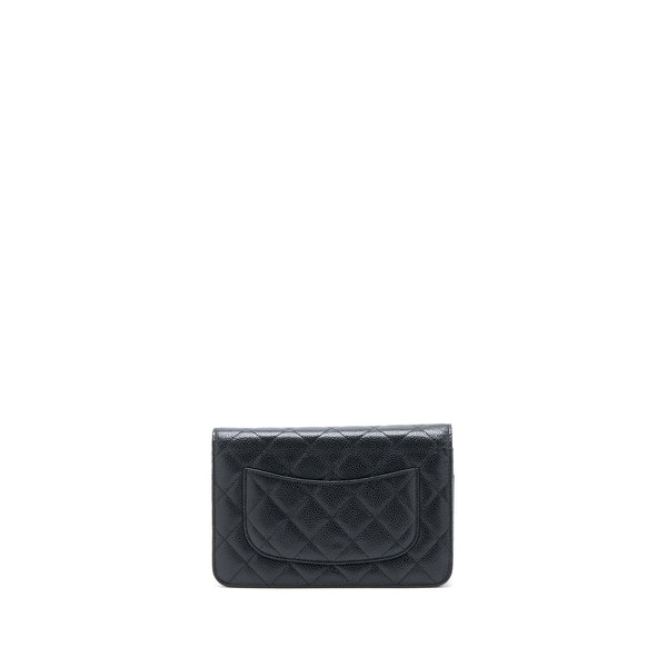 Chanel Classic Wallet On Chain Caviar Black GHW
