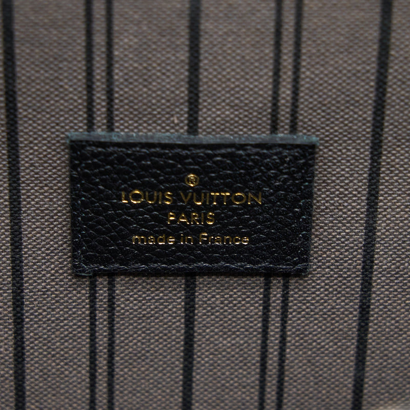 Louis Vuitton Pochette Métis Monogram Empreinte Black GHW