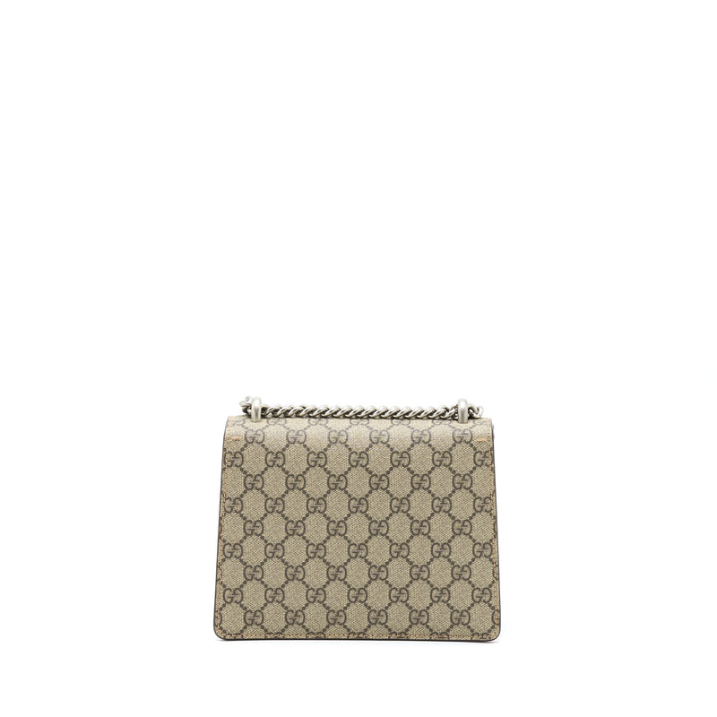 Gucci MIni Dionysus Supreme Suede Red Crossbody Bag SHW