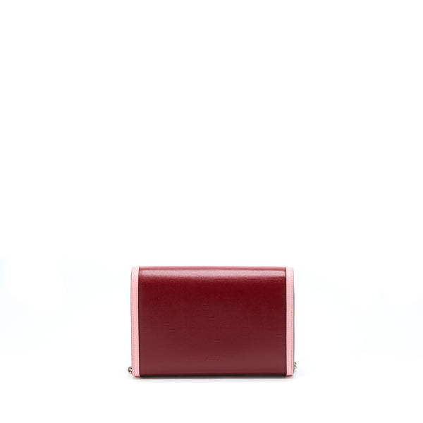 Gucci Dionysus Chain Wallet Red/Pink With Multicolour Hardware