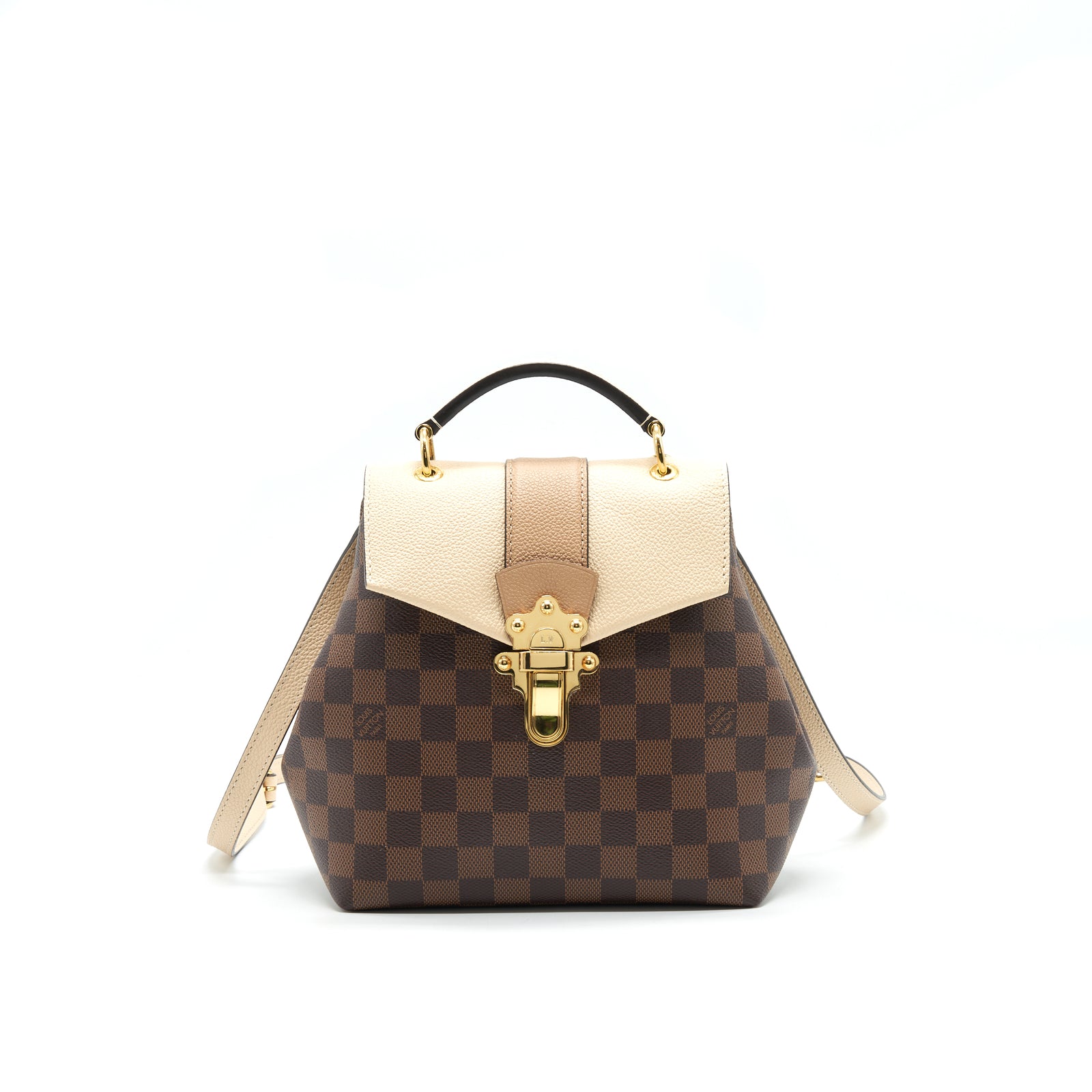 louis vuitton clapton backpack damier ebene Leather Brown 11.00Shoulder Drop Color:Striped Rainbow recreationalkayaks Leeds Repreve® Ocean Commuter