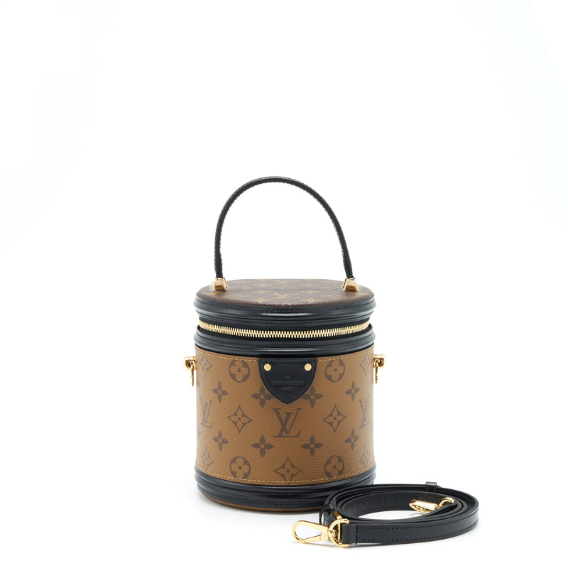 Louis Vuitton Cannes Monogram Reverse Canvas Bag Gold Color