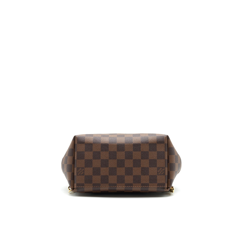 louis vuitton clapton backpack price LOUIS VUITTON Clapton Backpack Damier Ebene Leather Brown