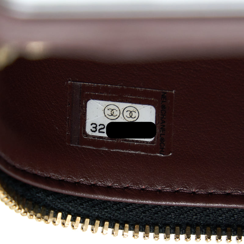 Chanel Long Vanity Case Caviar Black LGHW