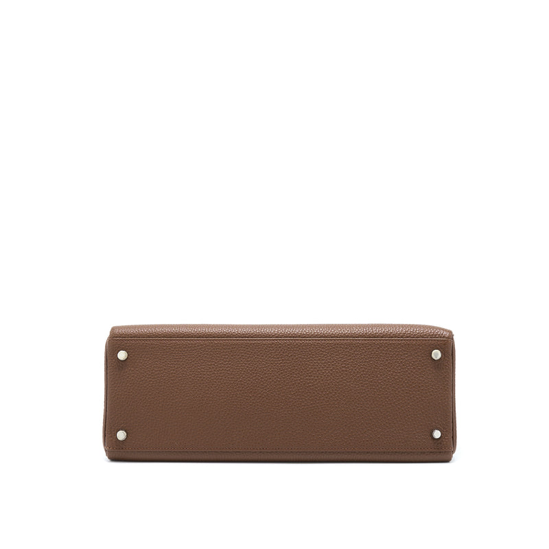 Hermes Kelly 35 Togo 4G Brulee SHW Stamp Square G