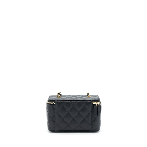 Chanel 22S Long Vanity With Chain Caviar Black LGHW