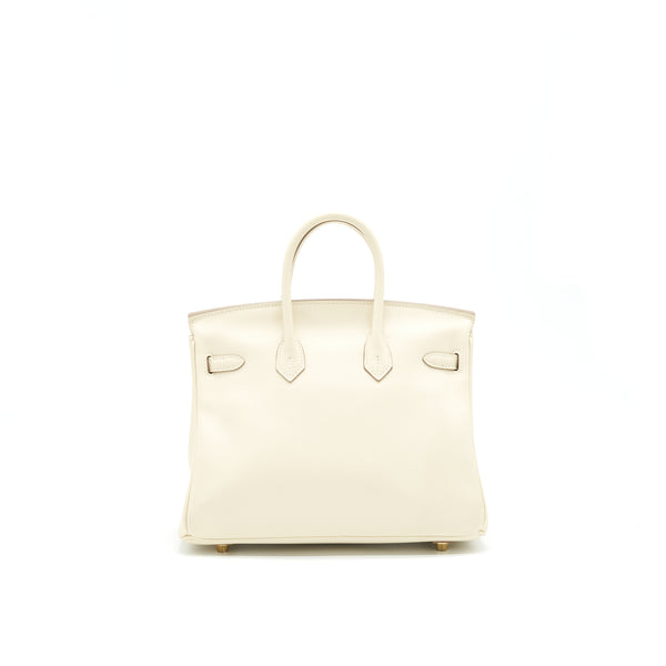 Hermes birkin 25 craie GHW stamp A