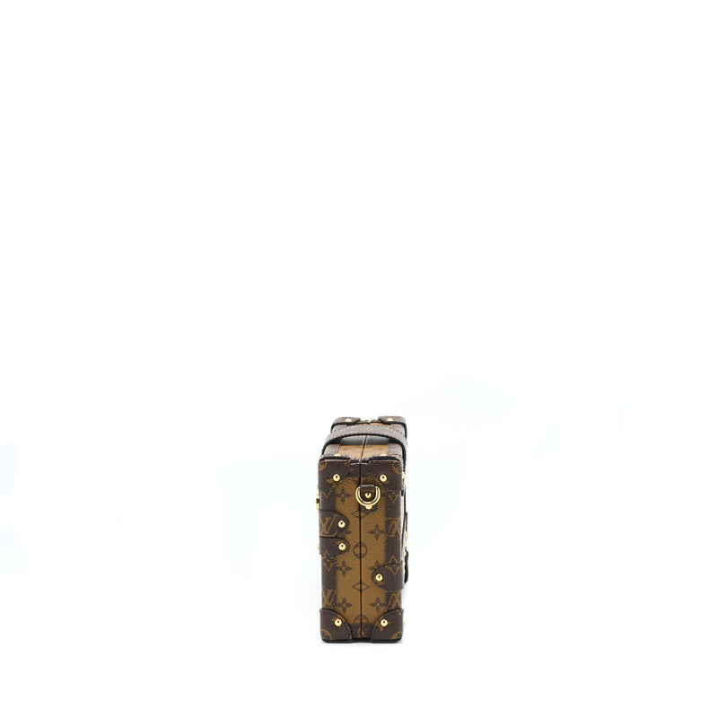 Louis Vuitton Petite Malle Monogram Reverse Canvas GHW