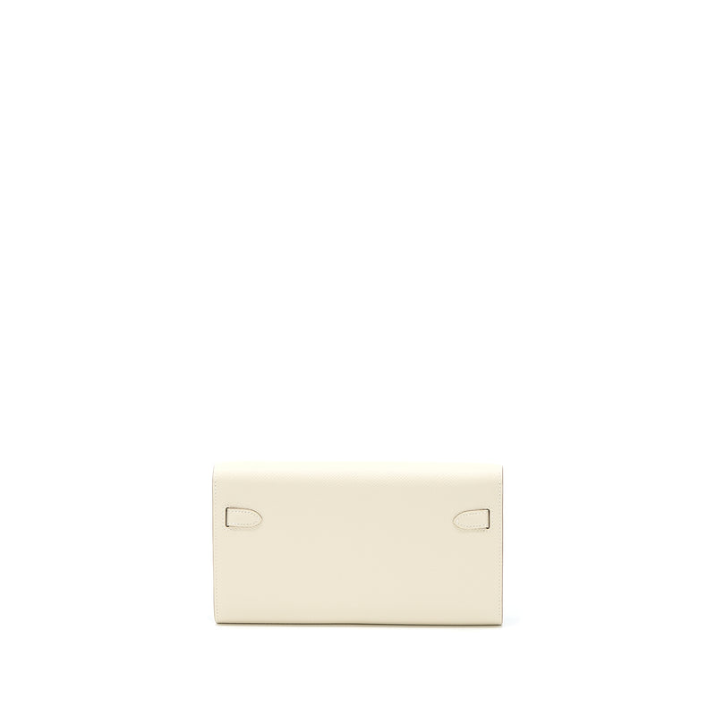 Hermes Kelly To Go Epsom Craie GHW Stamp Z