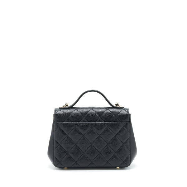 Chanel Small Business Affinity Caviar Black LGHW(Microchip)