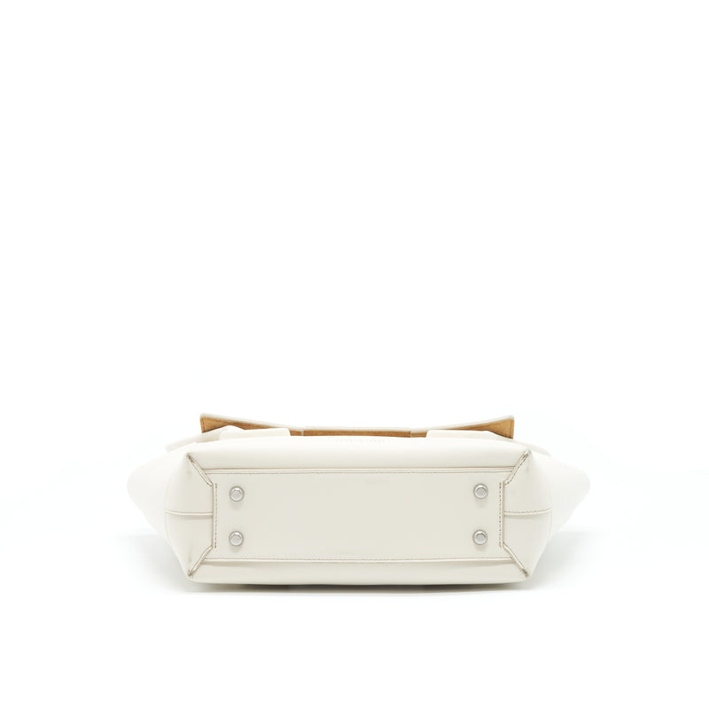 Bottega Veneta Arco Bag Calfskin White SHW