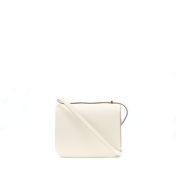 Hermes Mini Constance Chèvre Mysore Nata GHW Stamp U