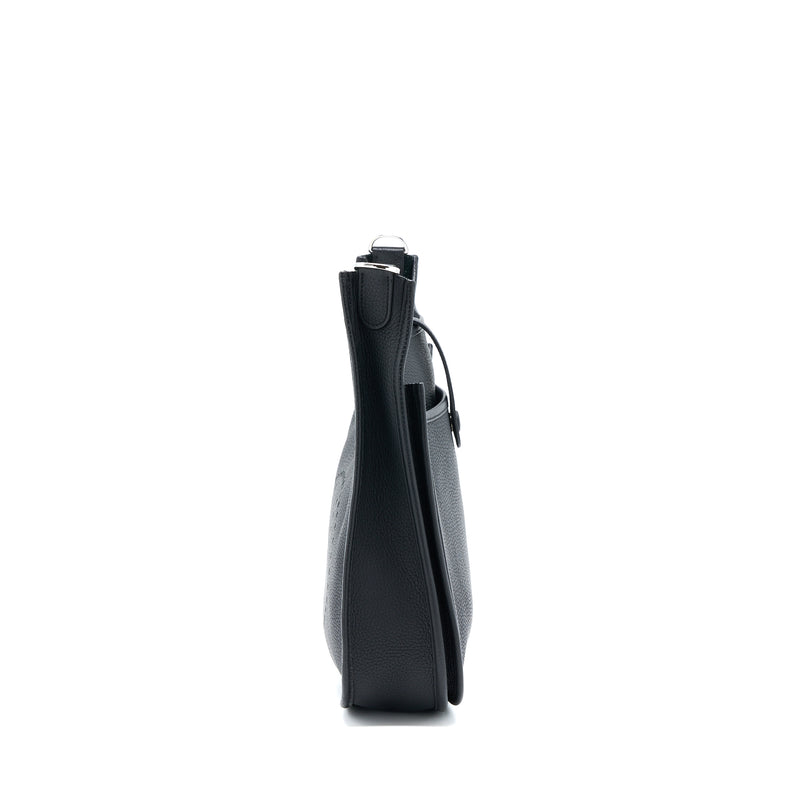 Hermes Evelyne 29 Clemence Black SHW Stamp X