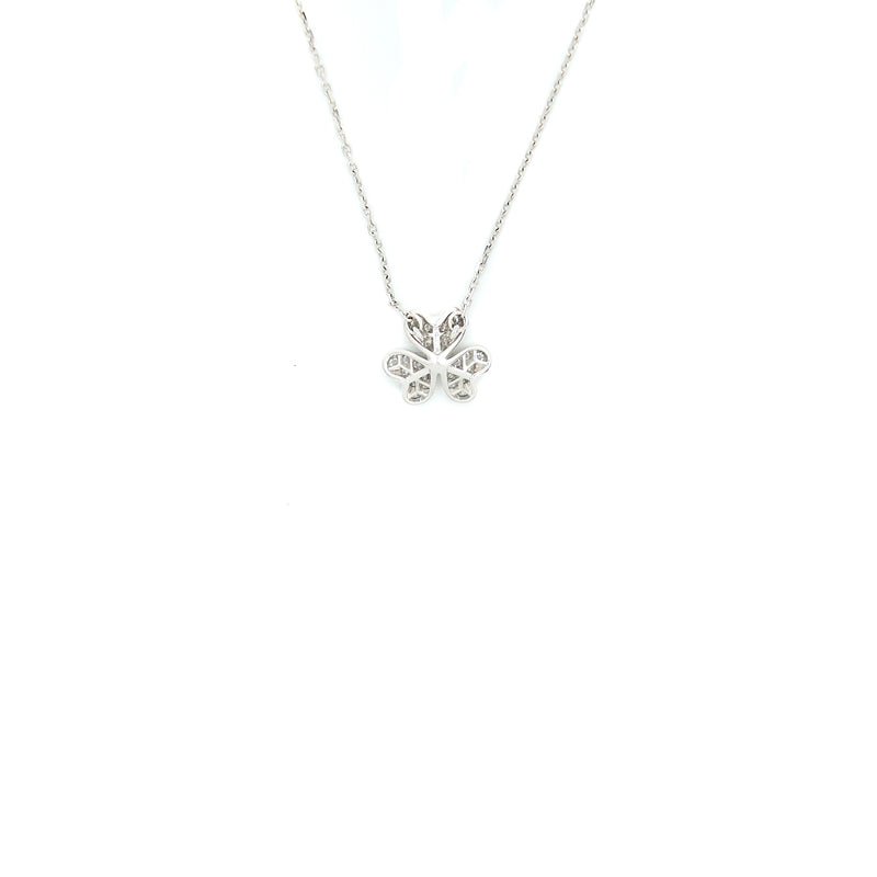 Van Cleef & Arpels Mini Model Frivole Necklace White Gold Diamonds